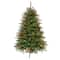 4.5ft. Pre-Lit Fraser Fir Artificial Christmas Tree, Multi-Colored Lights